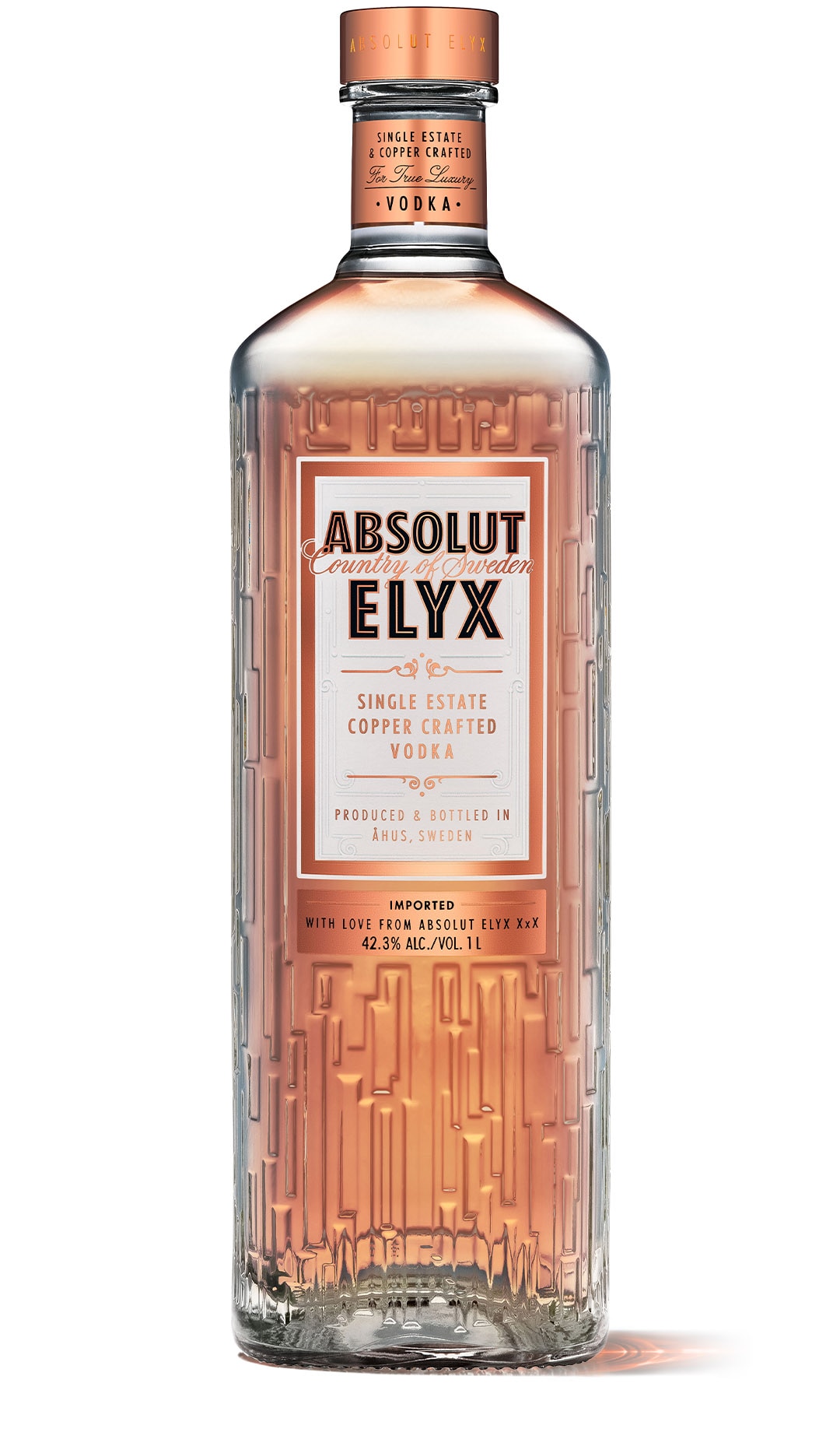Absolut Elyx – Koppardestillerad vodka